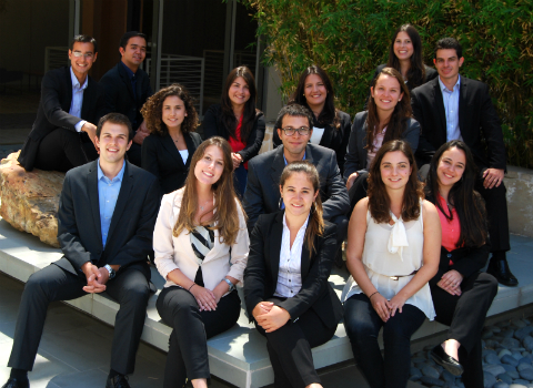 Rafael is pictured with his class