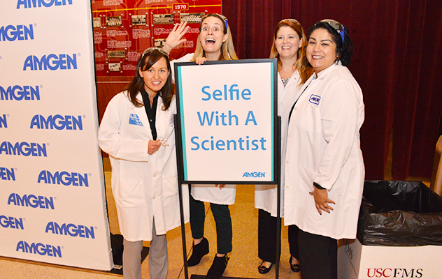 Selfies with a Scientist